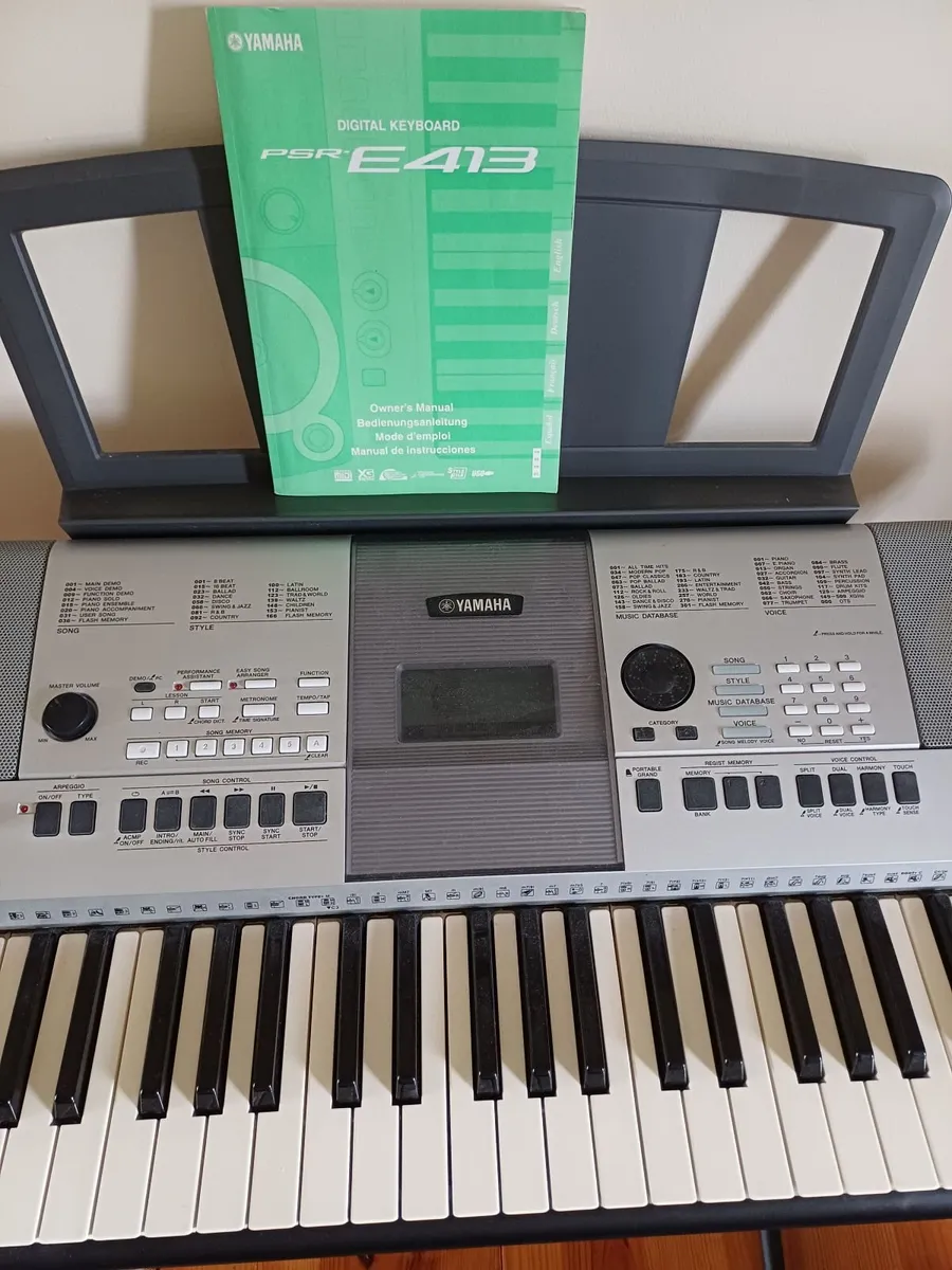 Yamaha Digital Keyboard PRS-E413 - Image 2