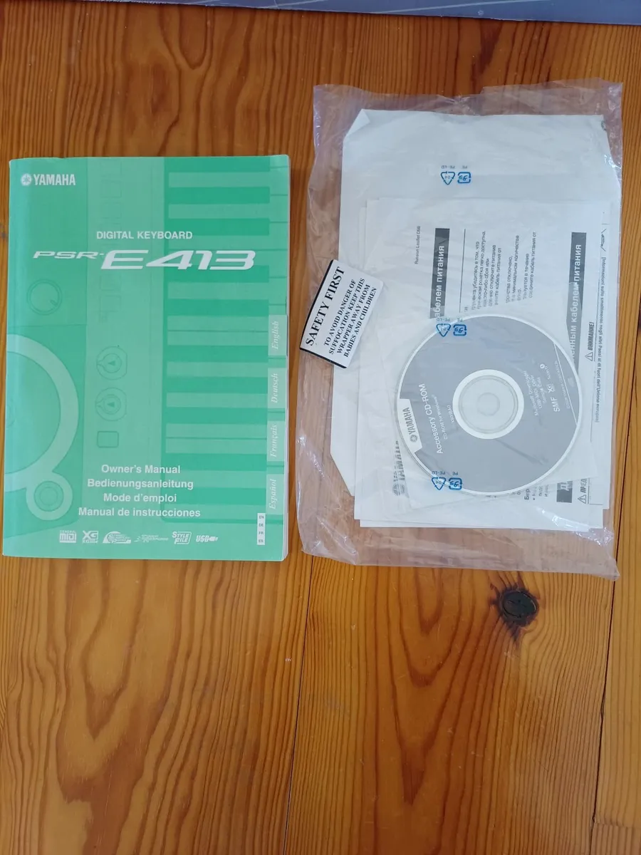 Yamaha Digital Keyboard PRS-E413 - Image 4