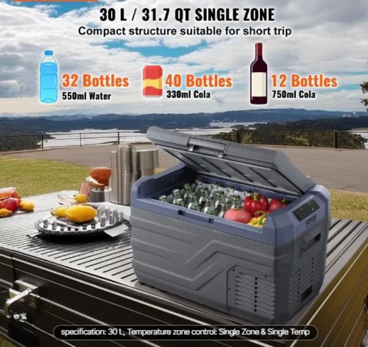 Car Refrigerator, 12 Volt - Image 2