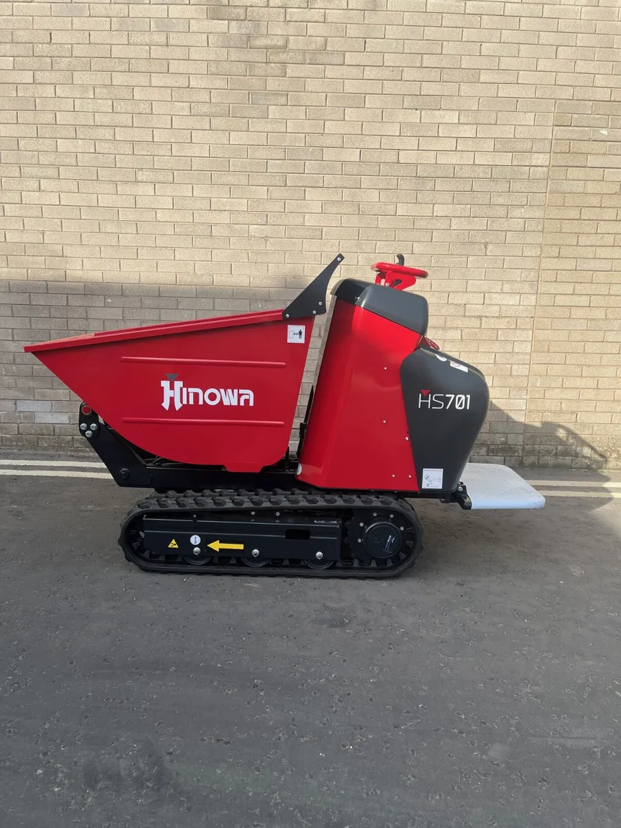 New Hinowa Dumpers Range In Stock - Image 1