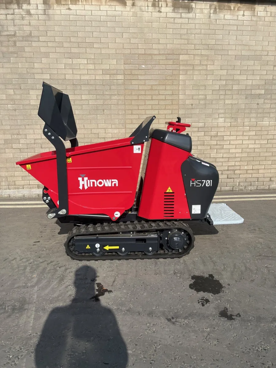 New Hinowa Dumpers Range In Stock - Image 3