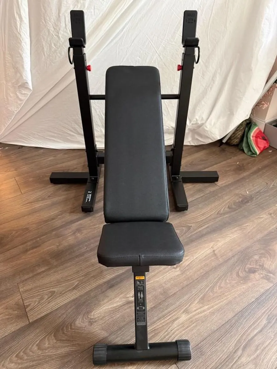 Tiltable Weights Bench - in perfect condition - Image 4