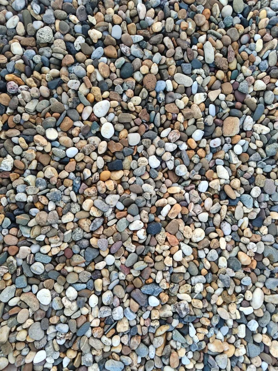 1 ton bag of 10-16mm Wexford Beach Pebble