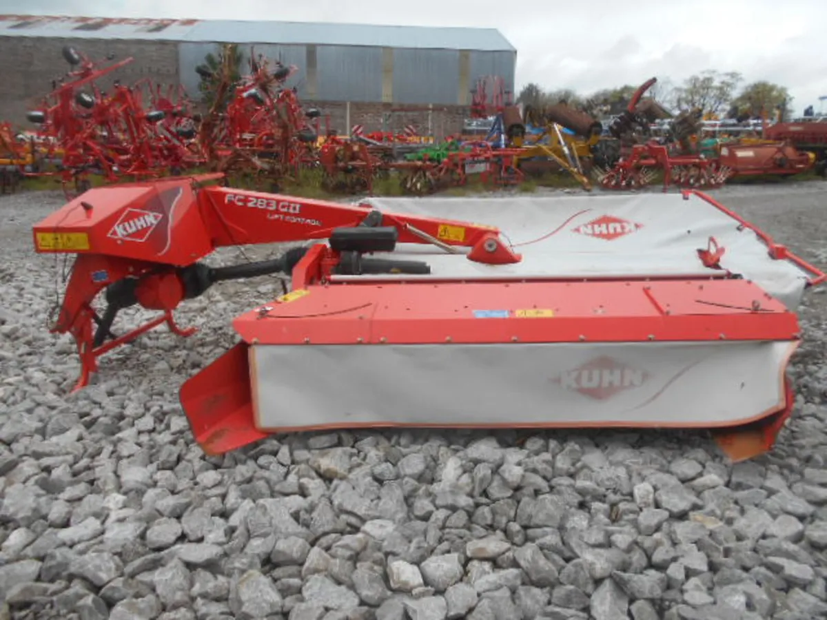 KUHN 283GII, 9' MOWER CONDITIONER - Image 4