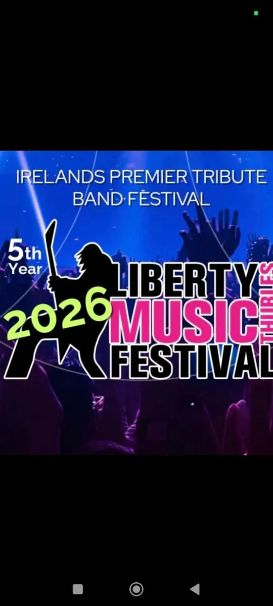 Weekend tickets for Liberty Music Festival 🎸🎹🎷