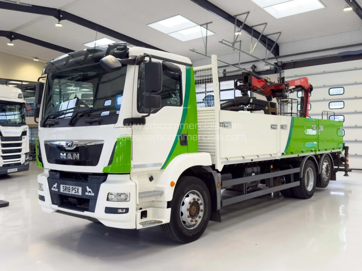2018 MAN TGM 26.320 DROPSIDE BLOCK GRAB - Image 3
