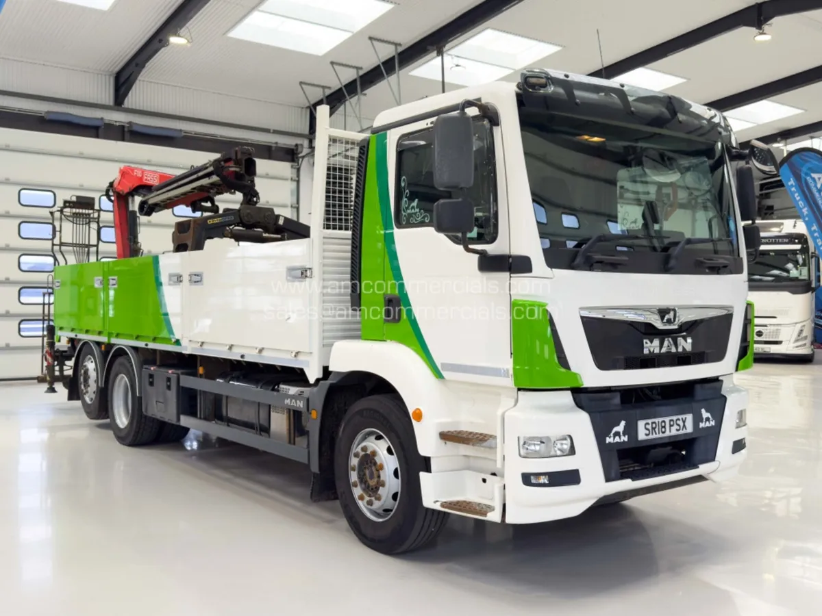 2018 MAN TGM 26.320 DROPSIDE BLOCK GRAB - Image 1