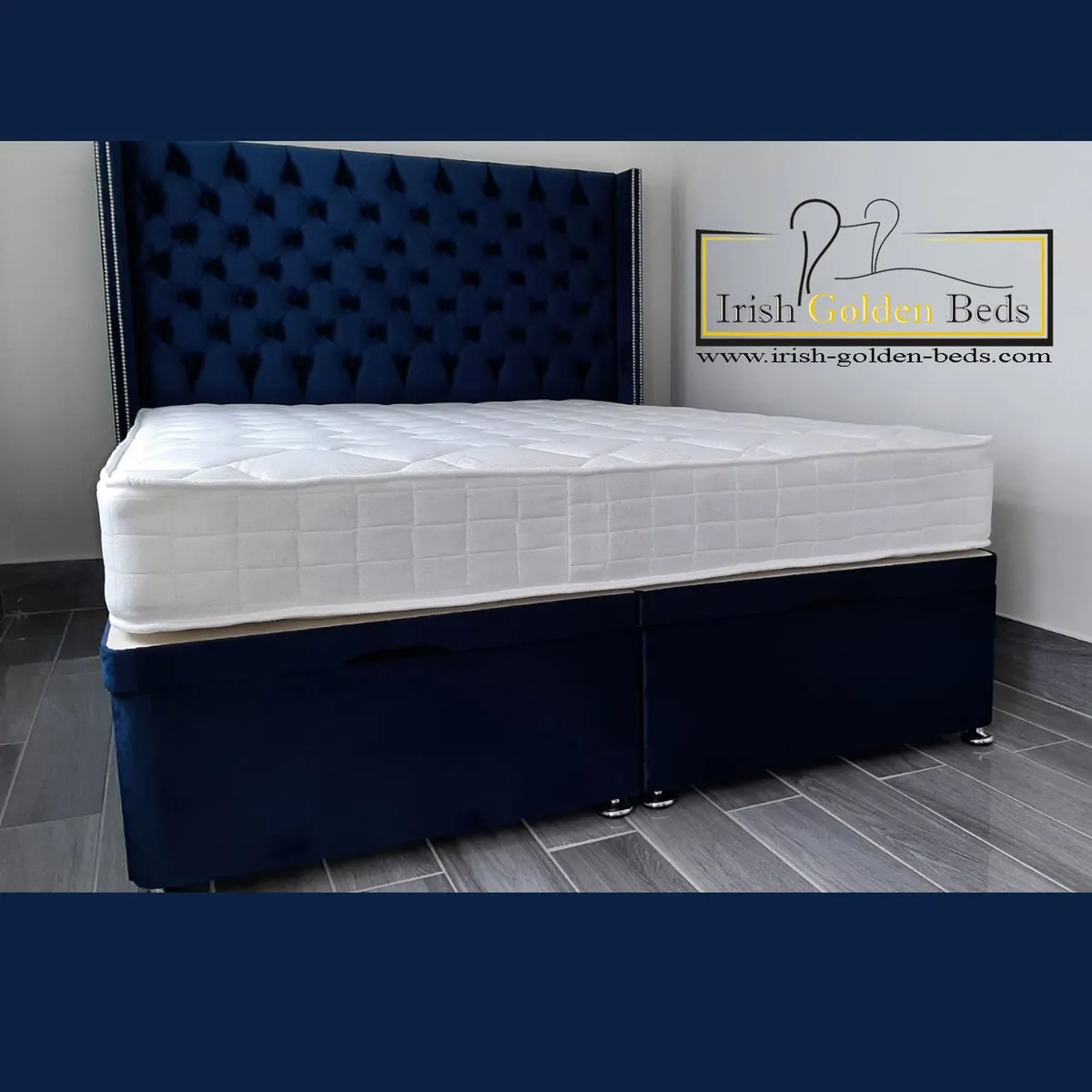 bed frame and headboard, free delivery - Image 3