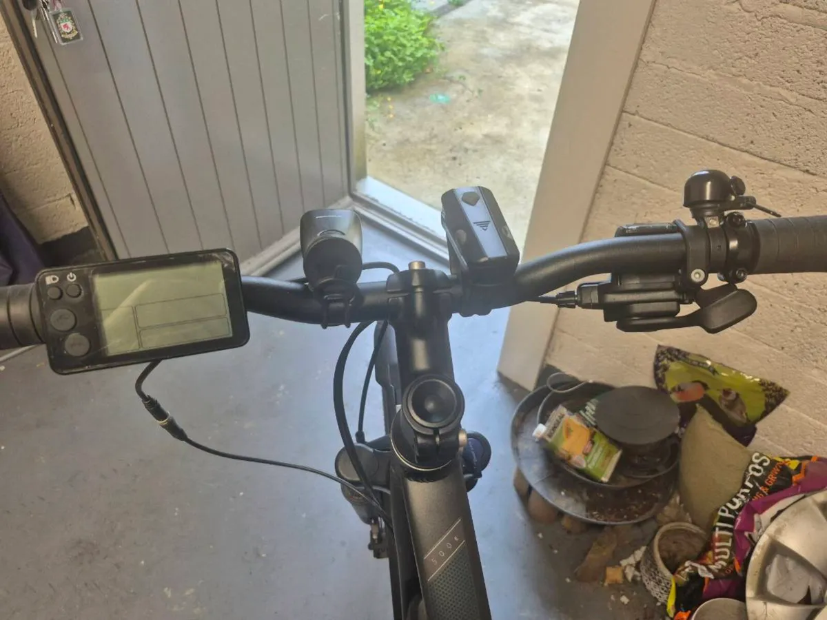 Electric bike very little use like new - Image 1