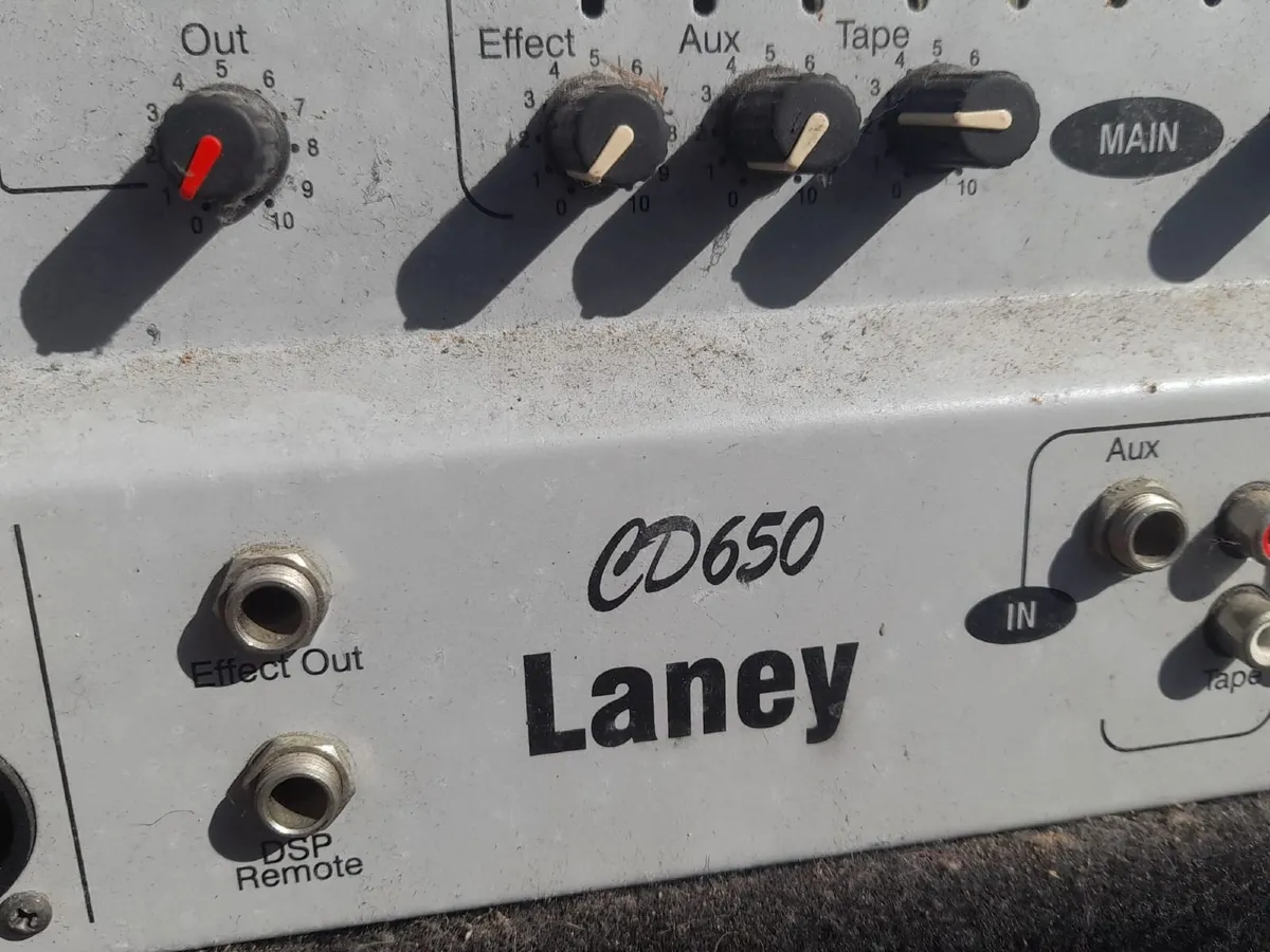 Event band DJ sound equipment - Amp mixer speakers - Image 2