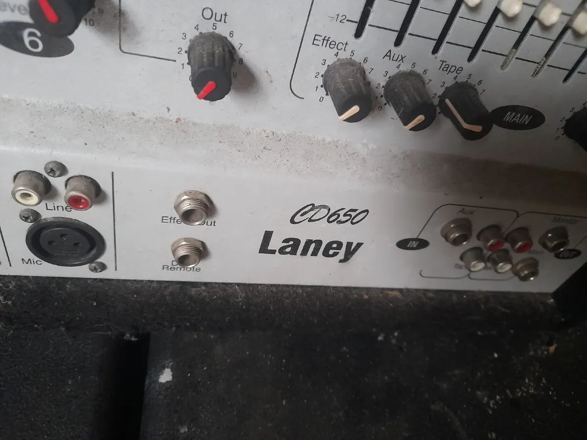 Event band DJ sound equipment - Amp mixer speakers - Image 4