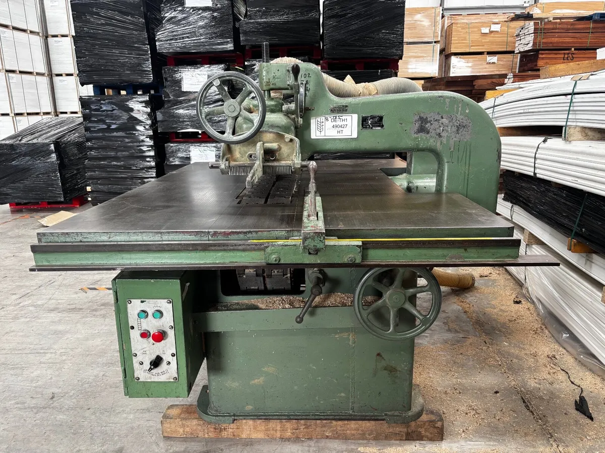 REDUCED! Wadkin PU Straight Line Edger - Image 1