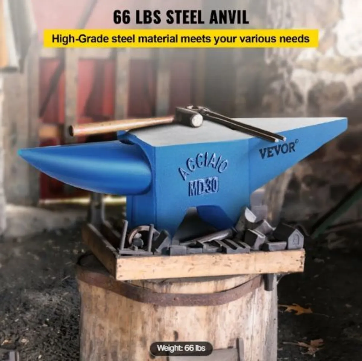 Horn Anvil, Steel Anvil Blacksmith Weight - Image 1