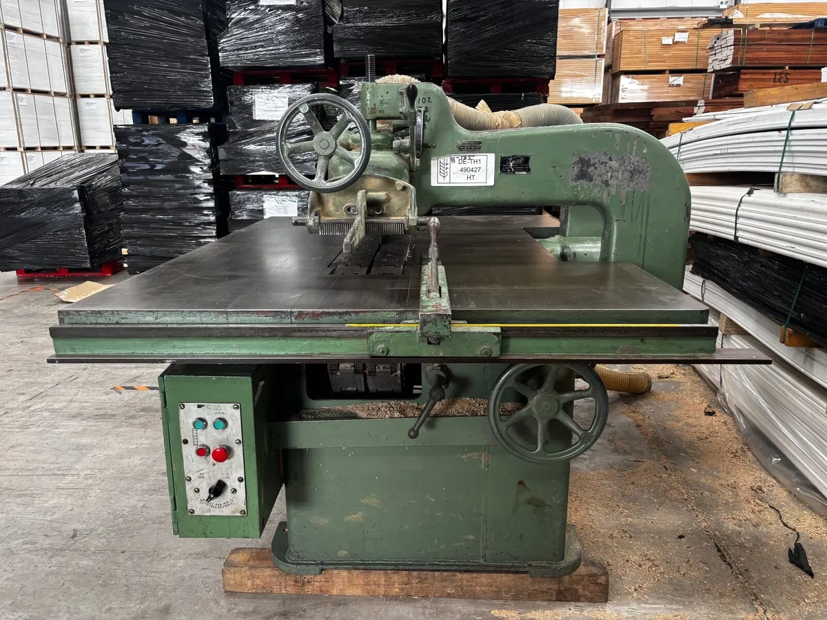 REDUCED! Wadkin PU Straight Line Edger - Image 4