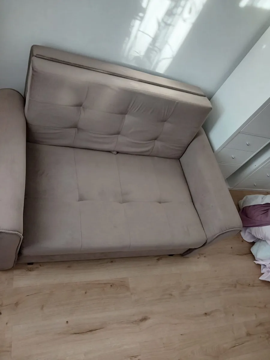 Bil II two-seater sofa/folding armchair - Image 2