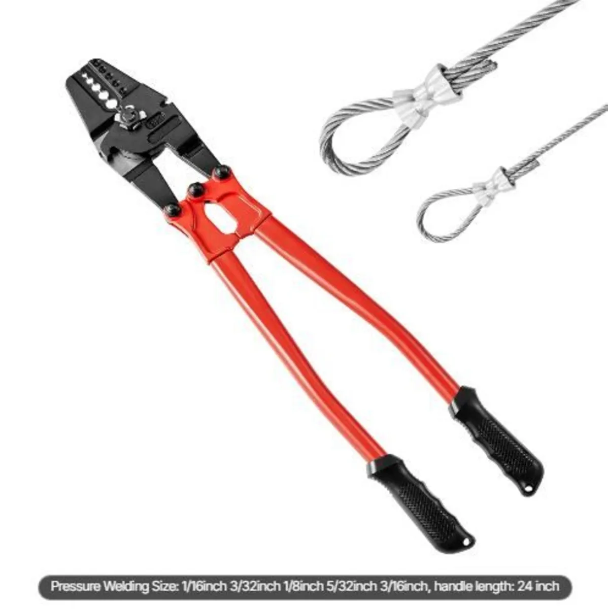 24 Inch Hand Swager Crimper 5 Cavity - Image 4