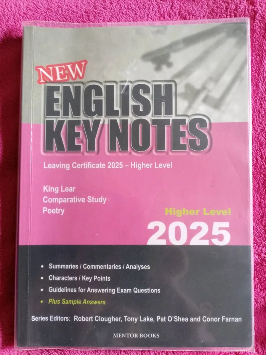 English Key Notes Books - Leaving Cert - Image 2