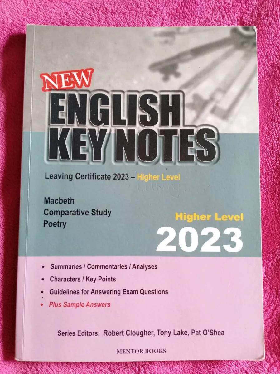 English Key Notes Books - Leaving Cert - Image 3