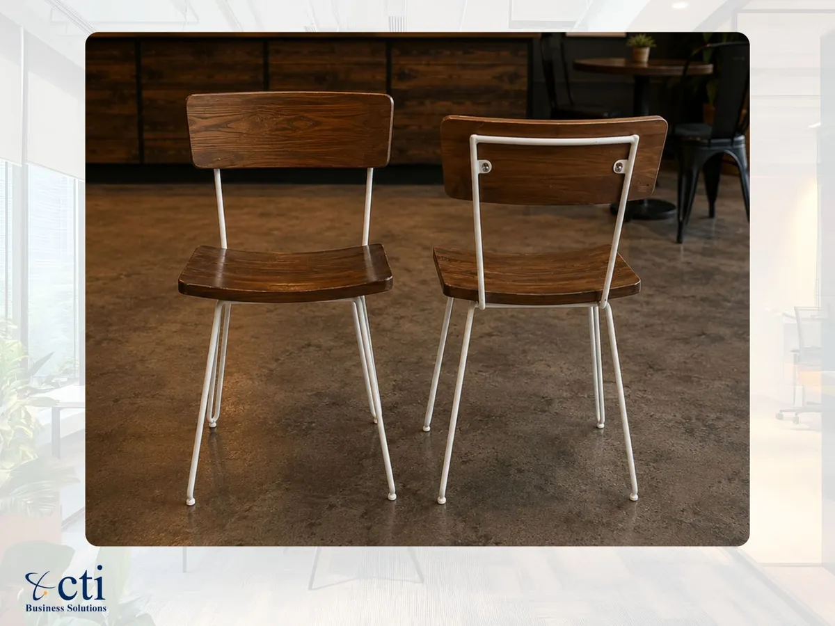 Rustic Canteen Tables & Chairs - Image 4