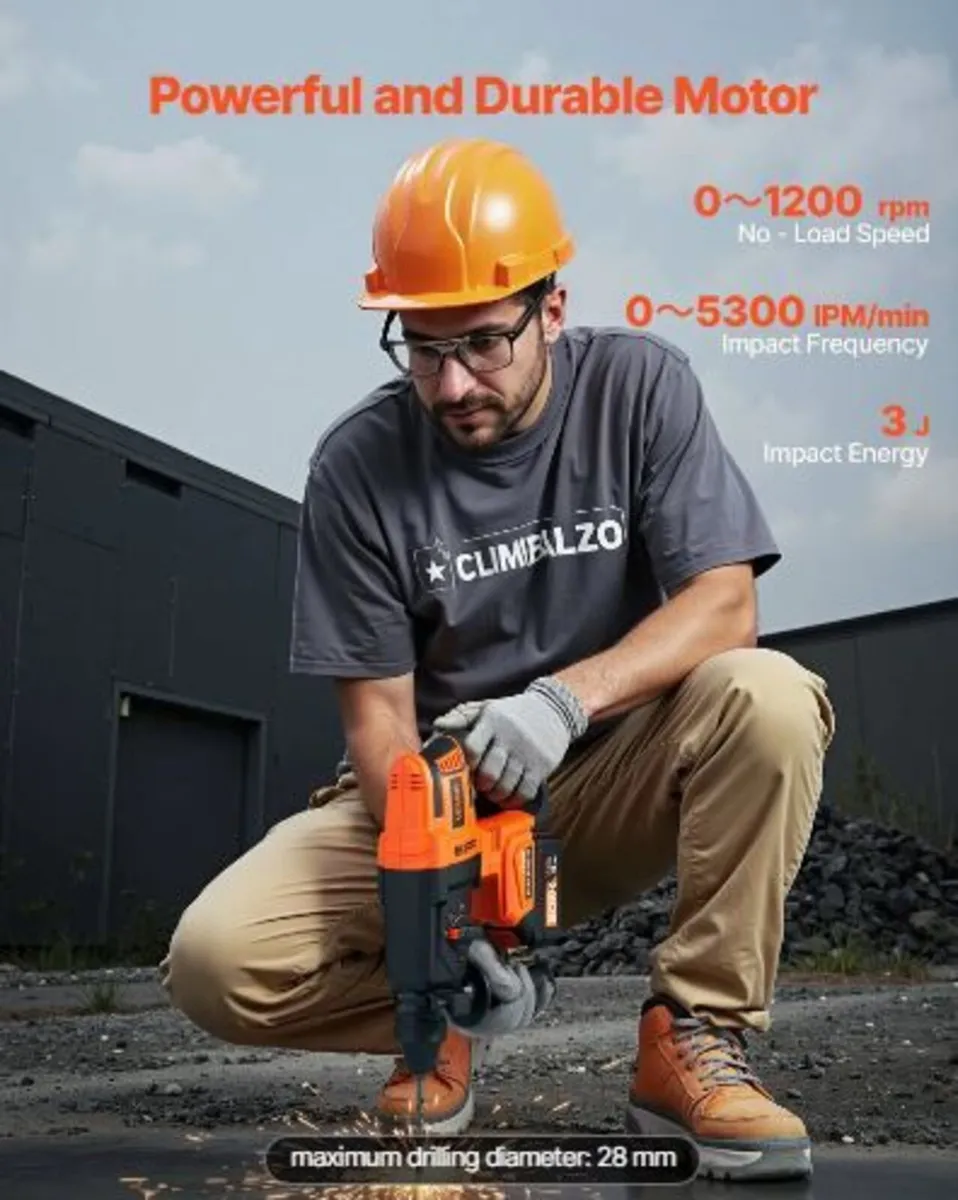 20V Brushless Cordless Hammer Drill - Image 2