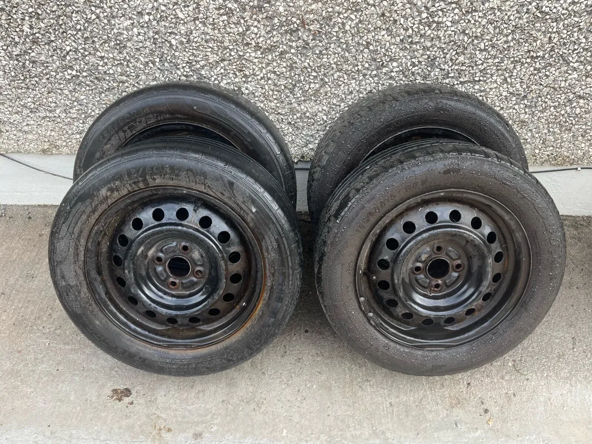 Steel wheels 4 x 100 ( Corolla E12 ) - Image 1