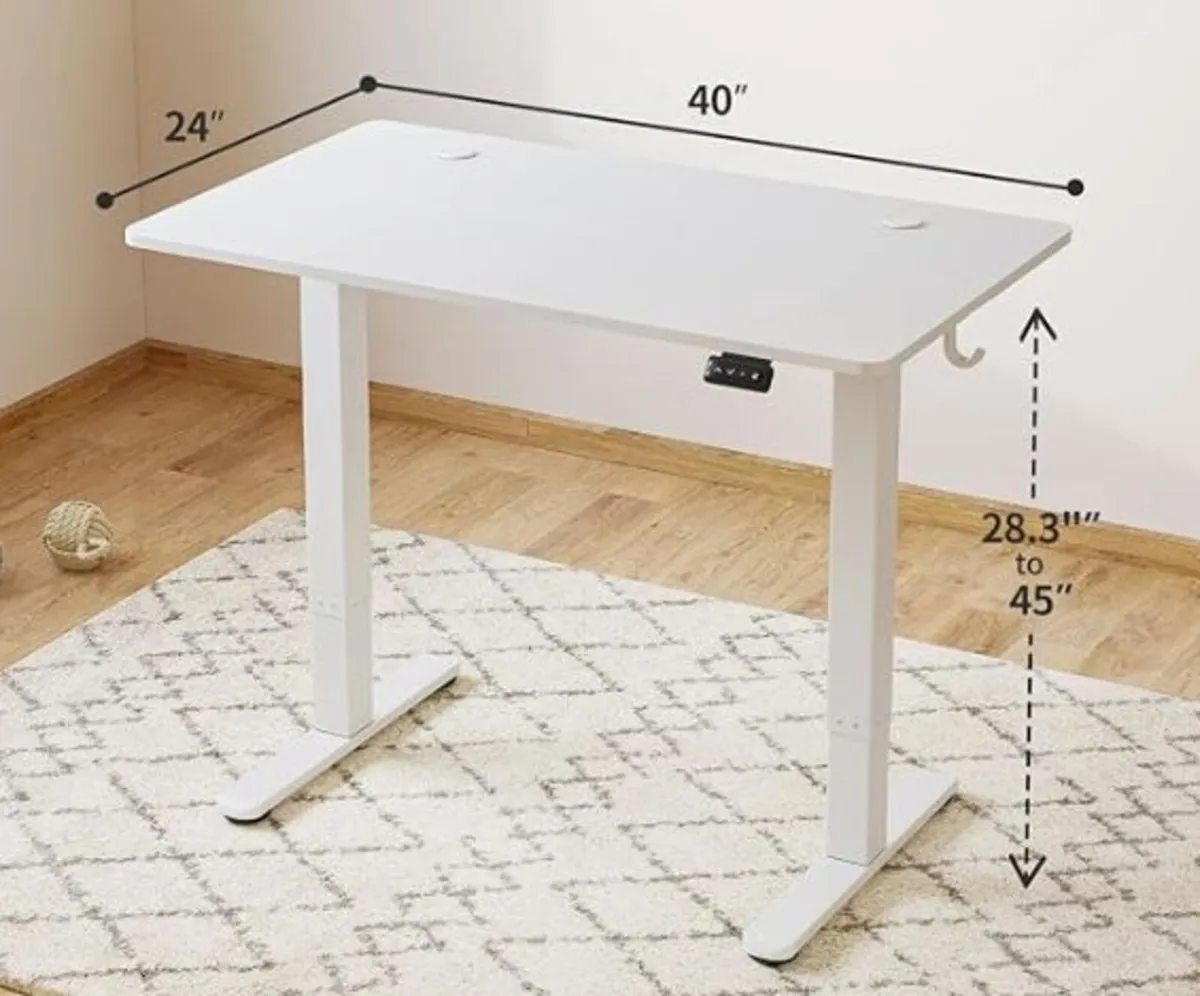 Standing Electric Desk, 100 * 60cm, Stand up Table - Image 1