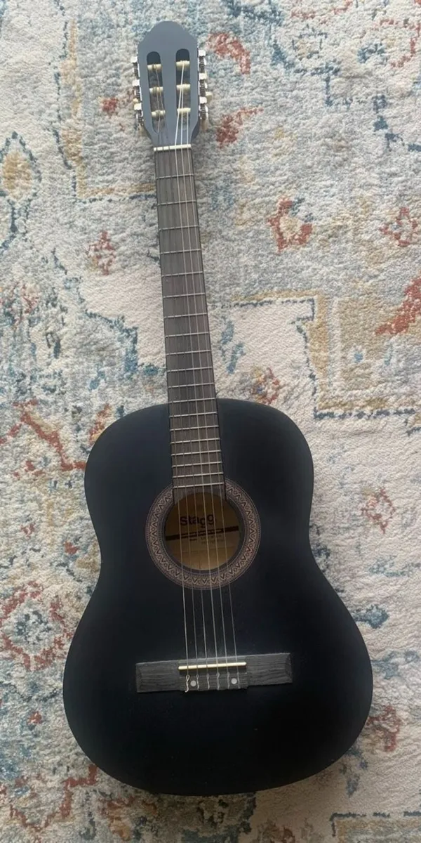 Classical Guitar Black Stagg C430 M 3/4 Linden - Image 1