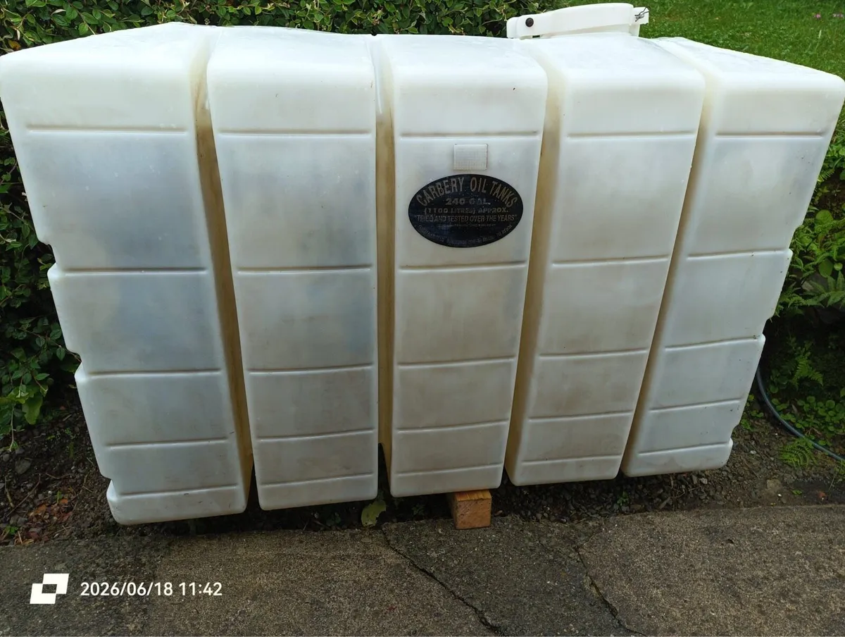 1100 Litre Carbery Water Storage Tank - Image 2
