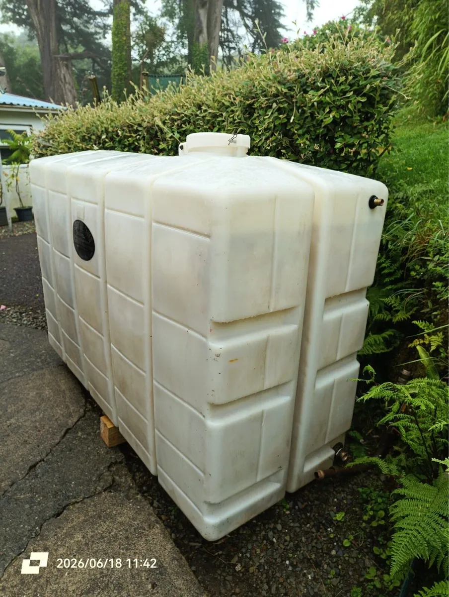 1100 Litre Carbery Water Storage Tank - Image 1