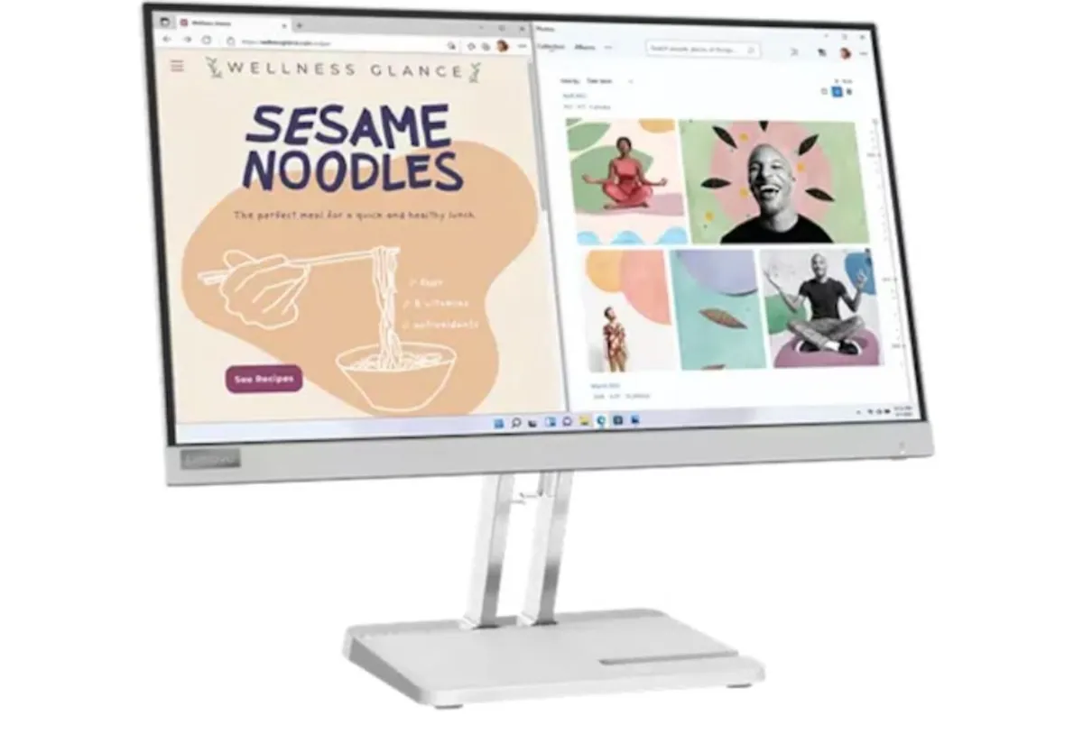 Lenovo L22e-40 21.45" FHD Monitor – Excellent Cond - Image 1