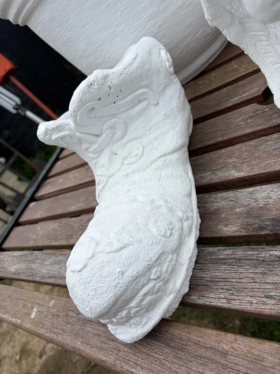concrete shoes decor garden - Image 2