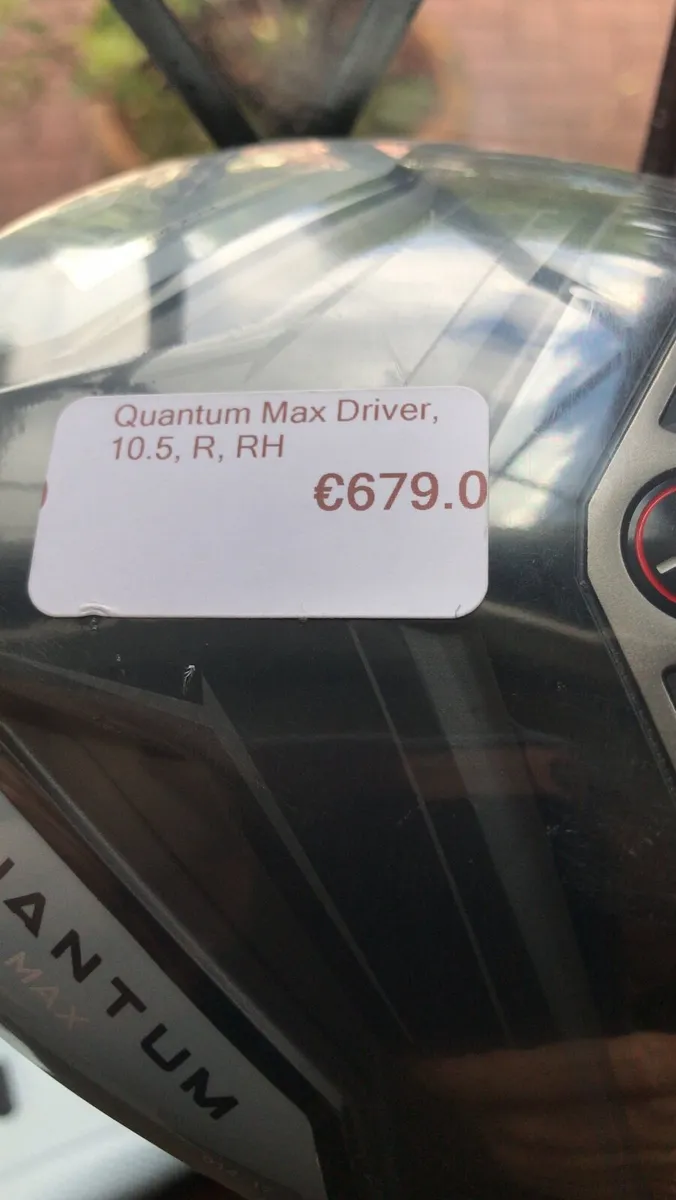 Quantum Max Golf Driver 10.5 Brand New - Image 1