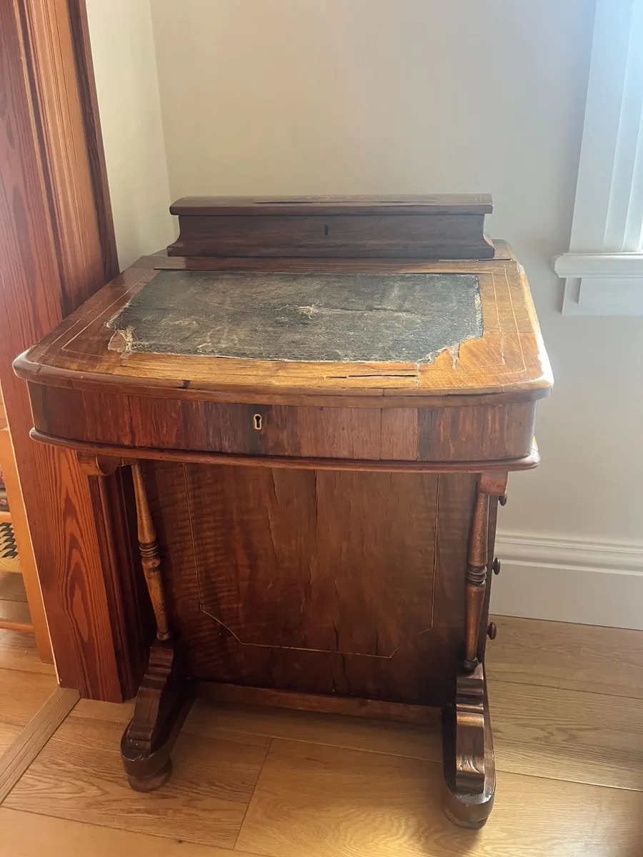 Davenport writing desk - Image 1