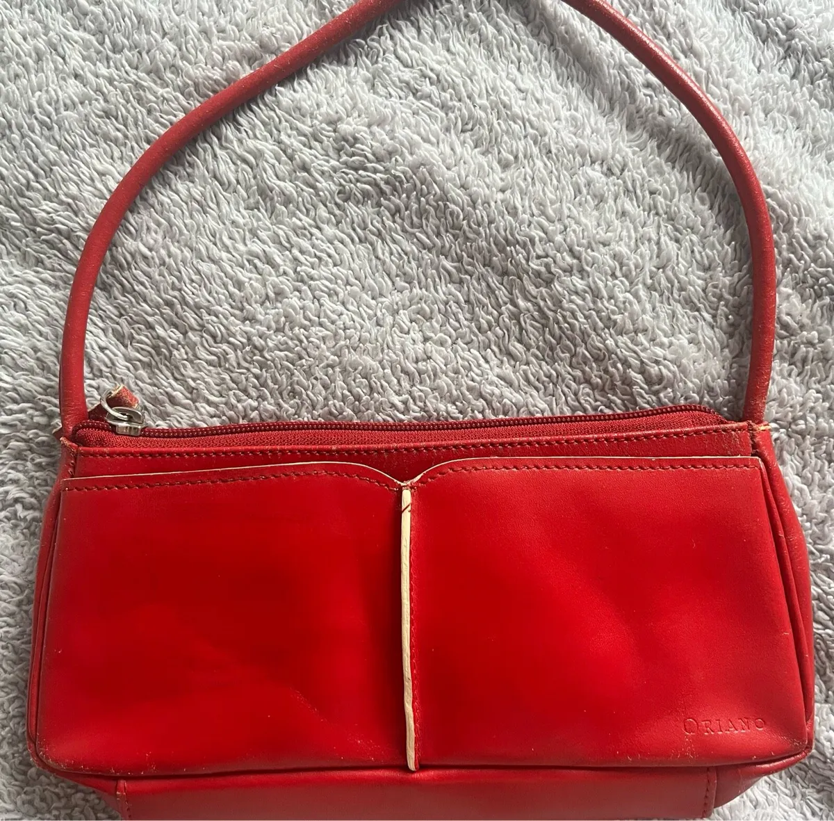 Oriano real leather Italian bag - Image 2