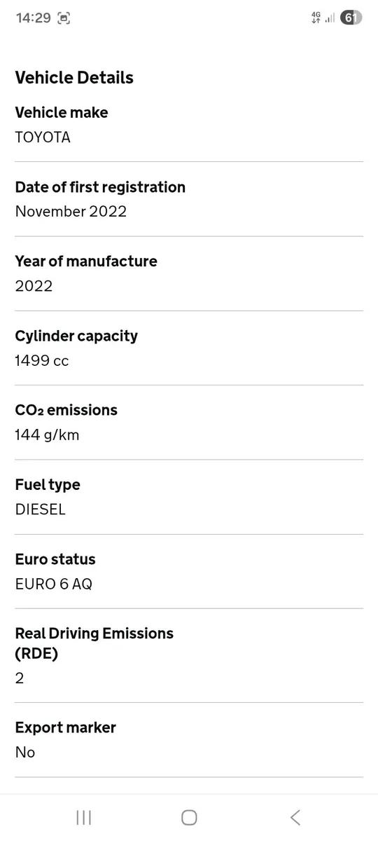 2022 toyota proace city, £4400 damaged repairable - Image 3