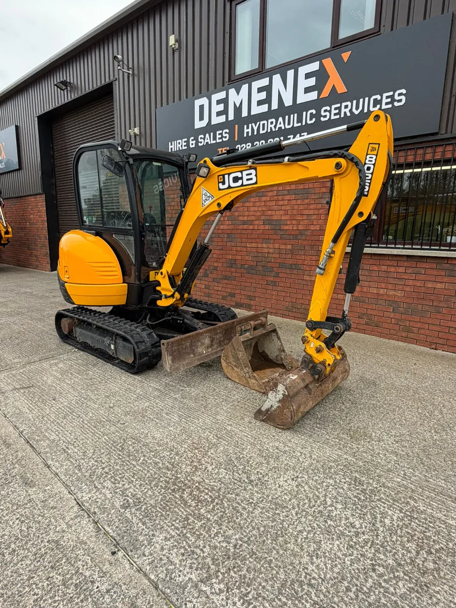 JCB 8026 CTS  (NEW TRACKS) - 2015- 1400 Hours - Image 1