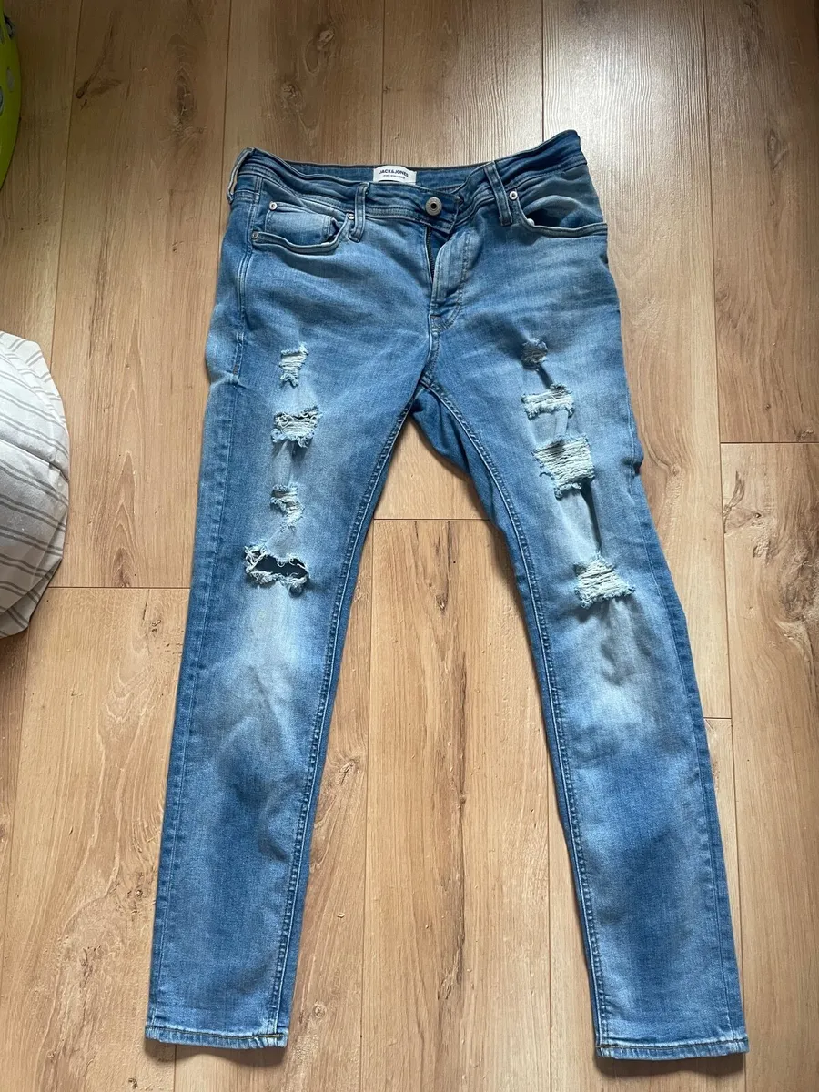 Jack and jones ripped jeans