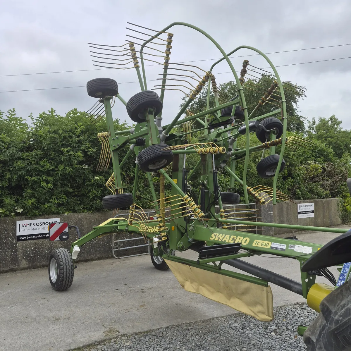 Krone Swadro TC640 Rake - Image 4