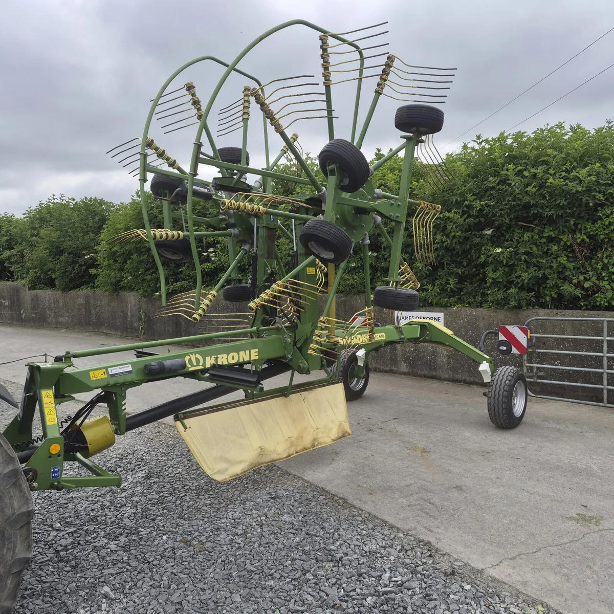Krone Swadro TC640 Rake - Image 1