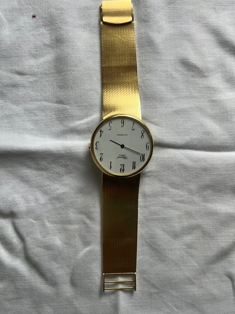 Large Chopard Men’s Gold Watch - Image 3