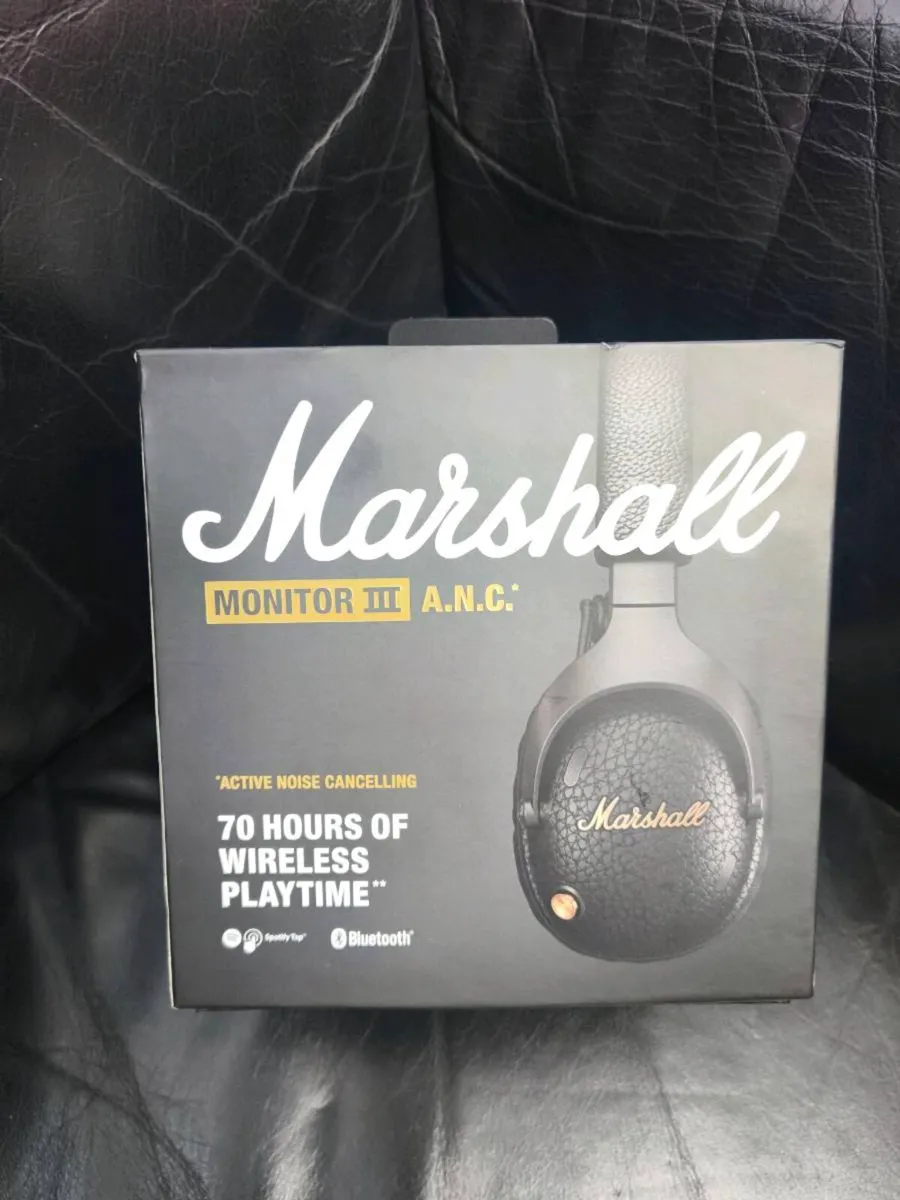 MARSHALL Monitor III Wireless Bluetooth Noise-Canc - Image 1