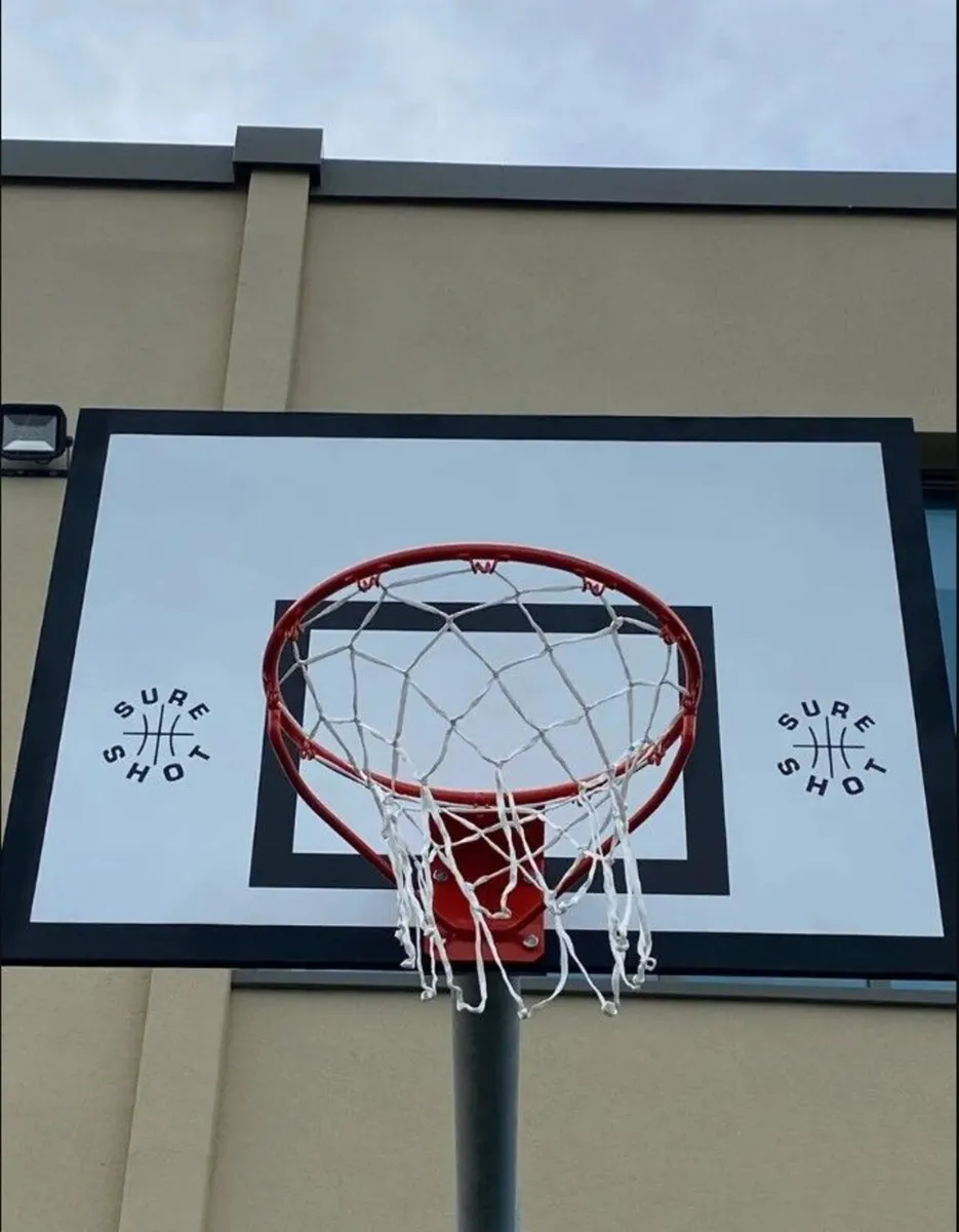 Basketball Hoop Heavy Duty Galvanised - Image 1