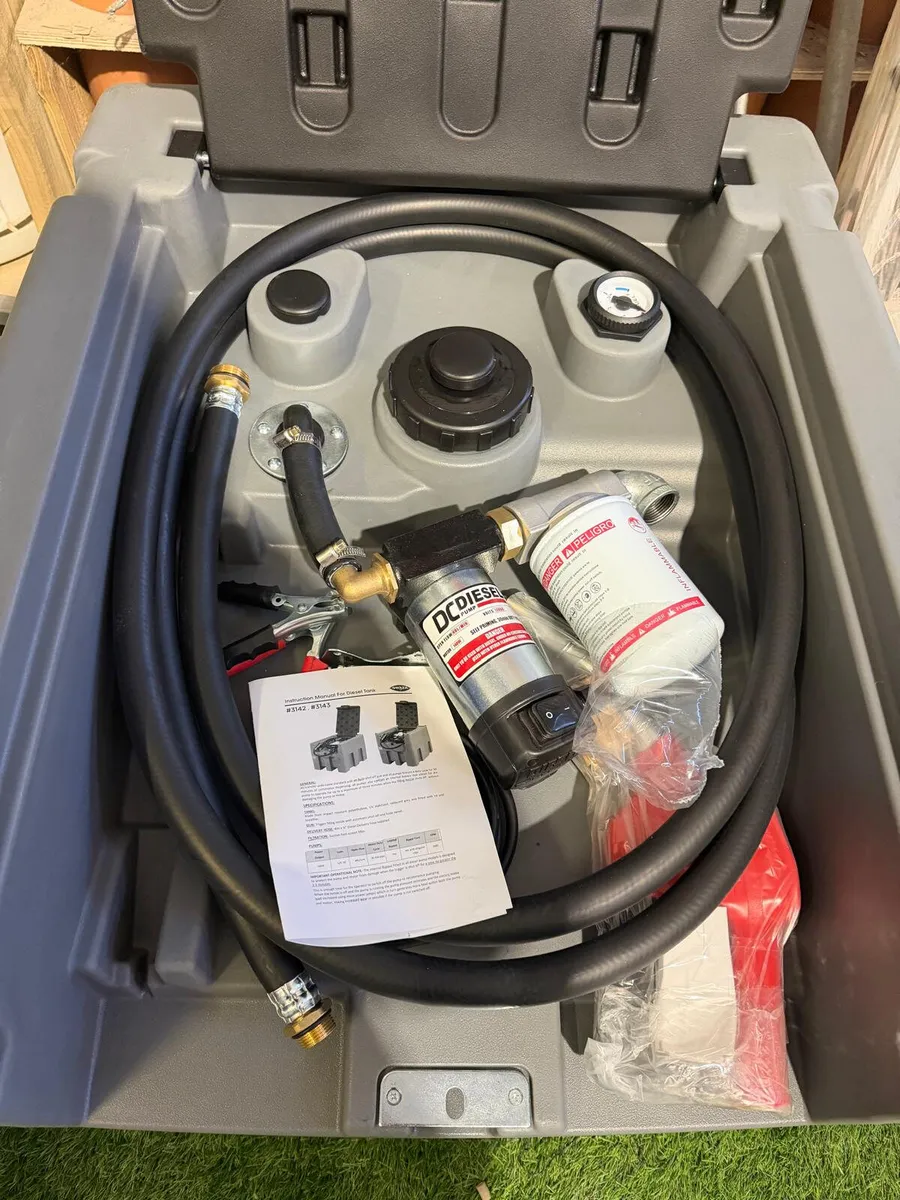 Diesel Fuel Portable Tank 200L With 12v Pump - Image 2