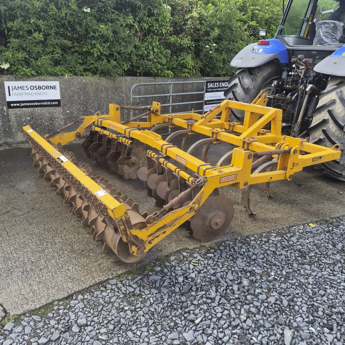 Simba Maxi-Mix 3m Cultivator - Image 1