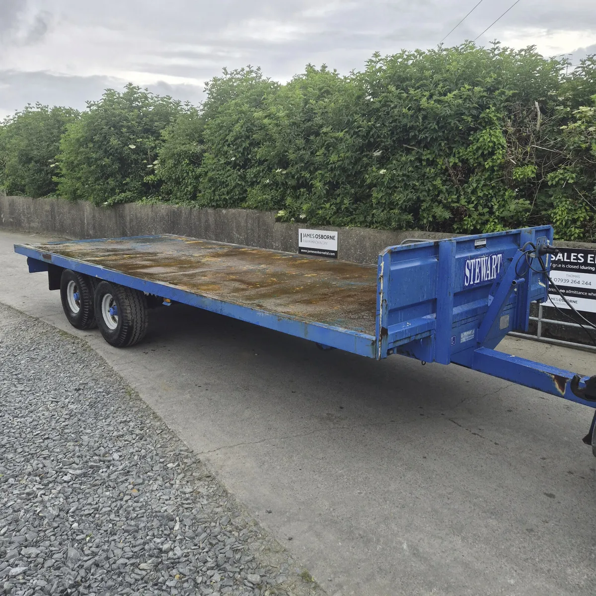 Stewart 22ft Bale Trailer - Image 1