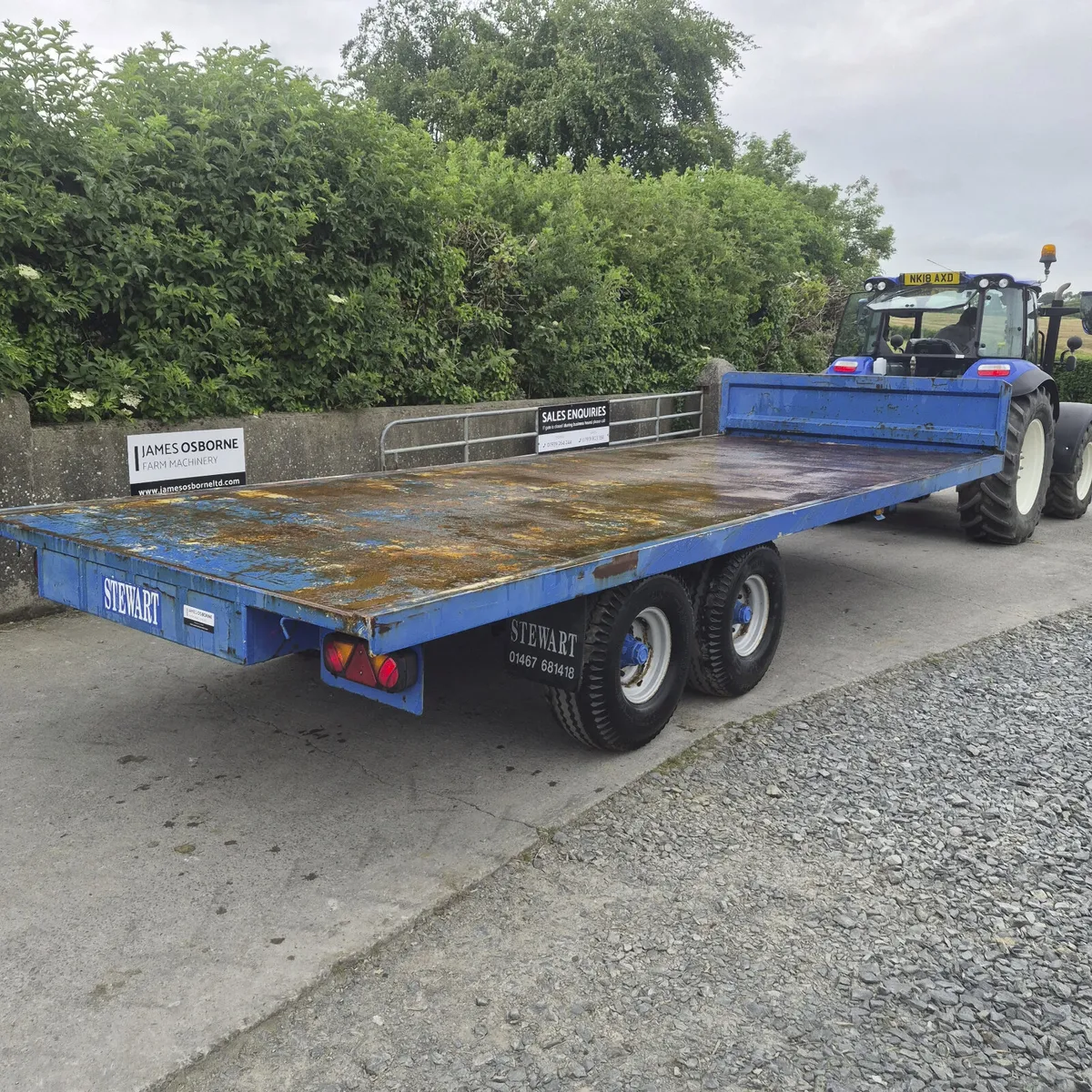 Stewart 22ft Bale Trailer - Image 2
