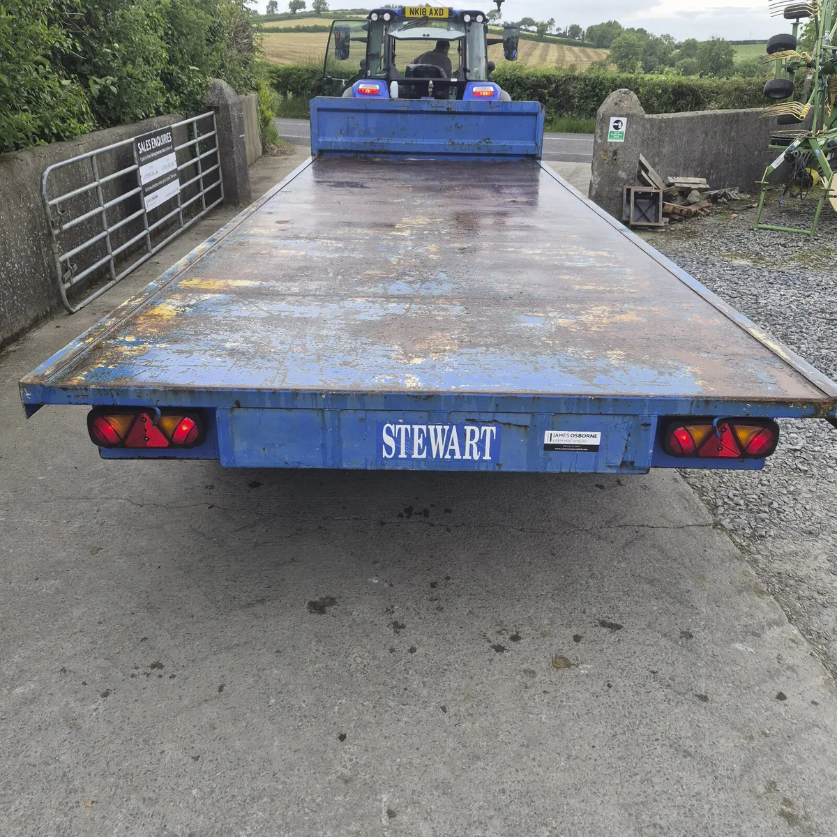 Stewart 22ft Bale Trailer - Image 3