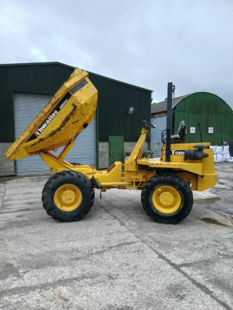 6 Tonne Dumper - Thwaites All Drive - Image 1