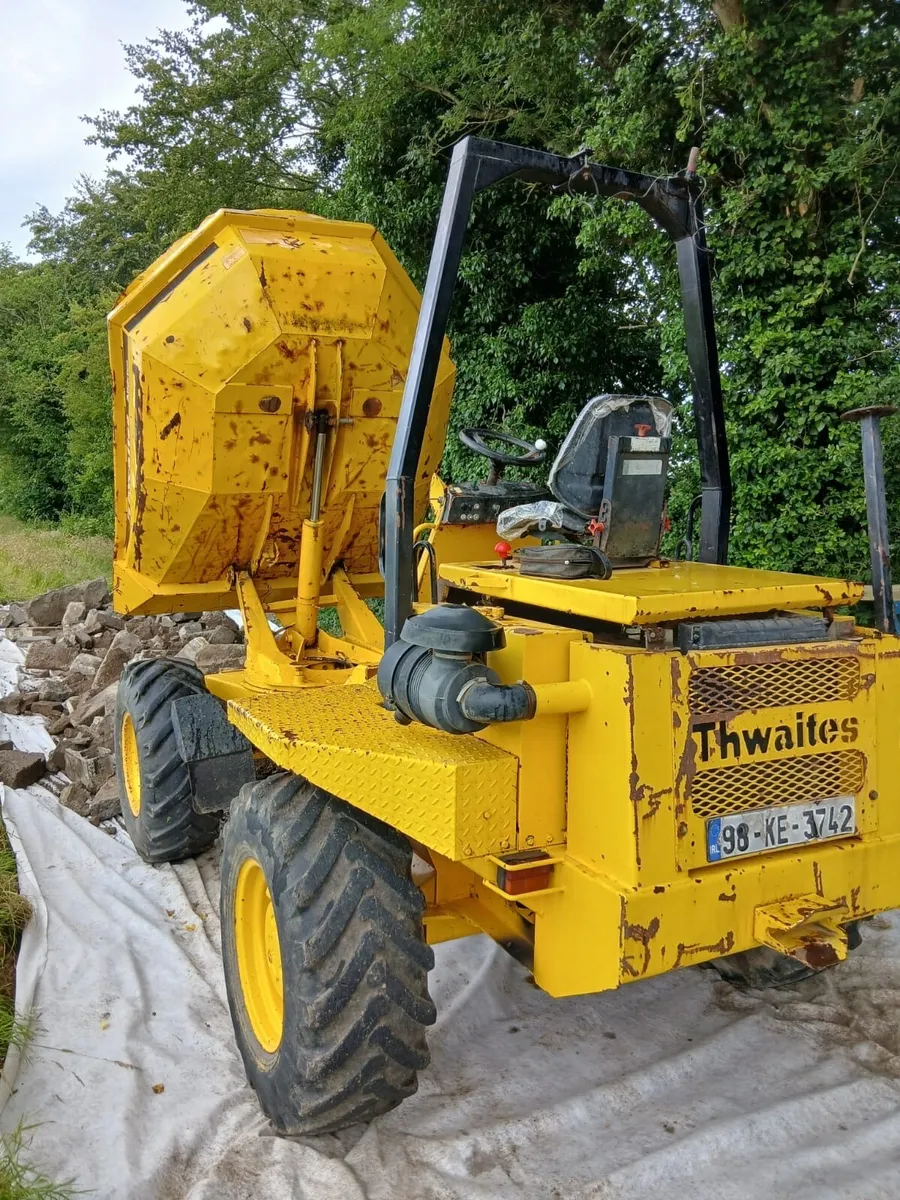 6 Tonne Dumper - Thwaites All Drive - Image 2