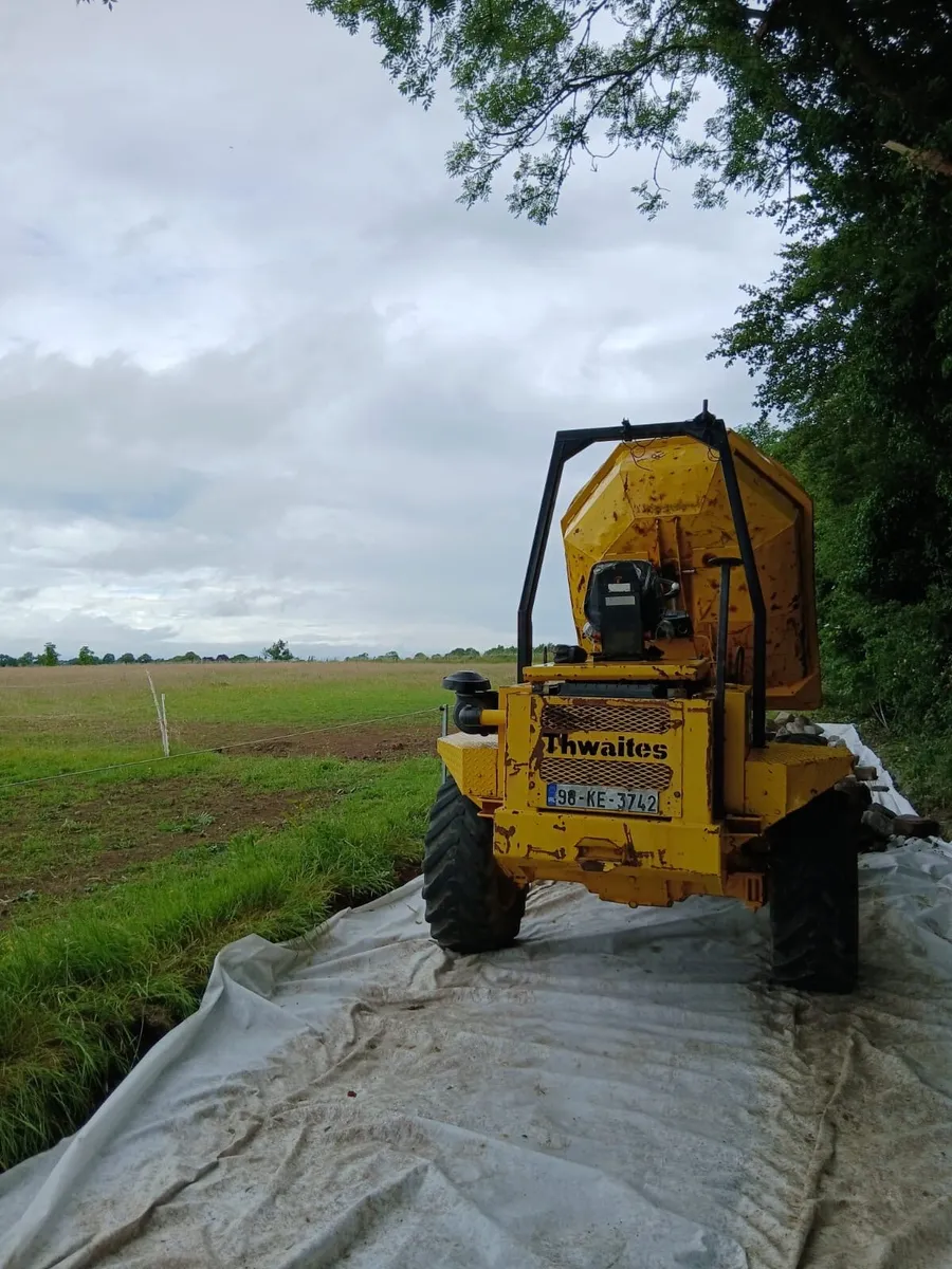 6 Tonne Dumper - Thwaites All Drive - Image 3